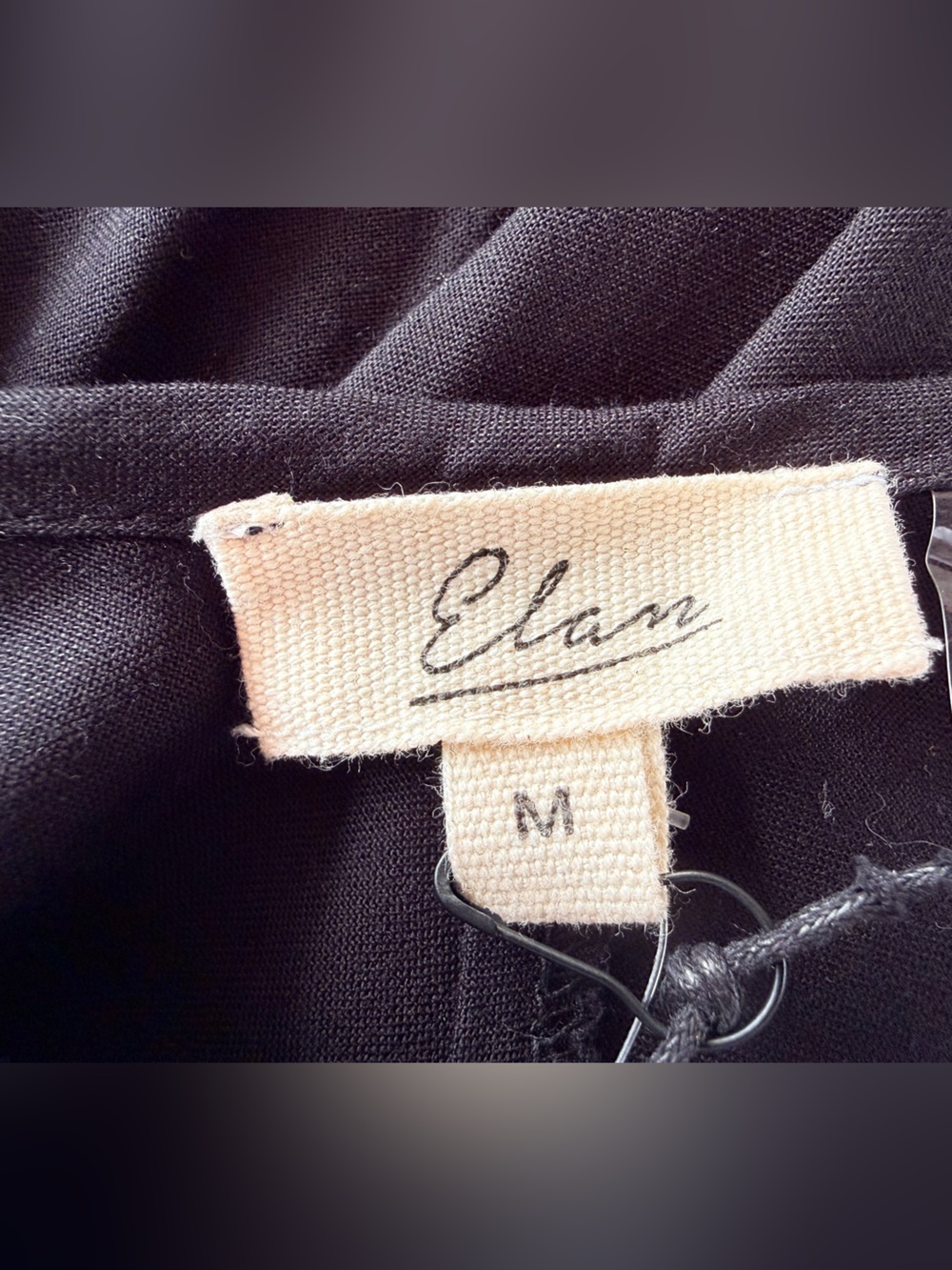 ELAN Black Swim Cover-Up NWT M - Picture 4 of 5